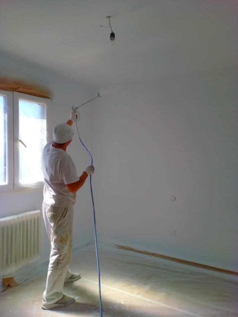 pintando interiores en Collado Villalba