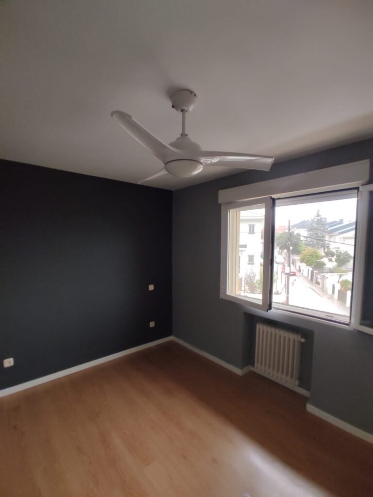 habitación dos colores Manzanares el Real